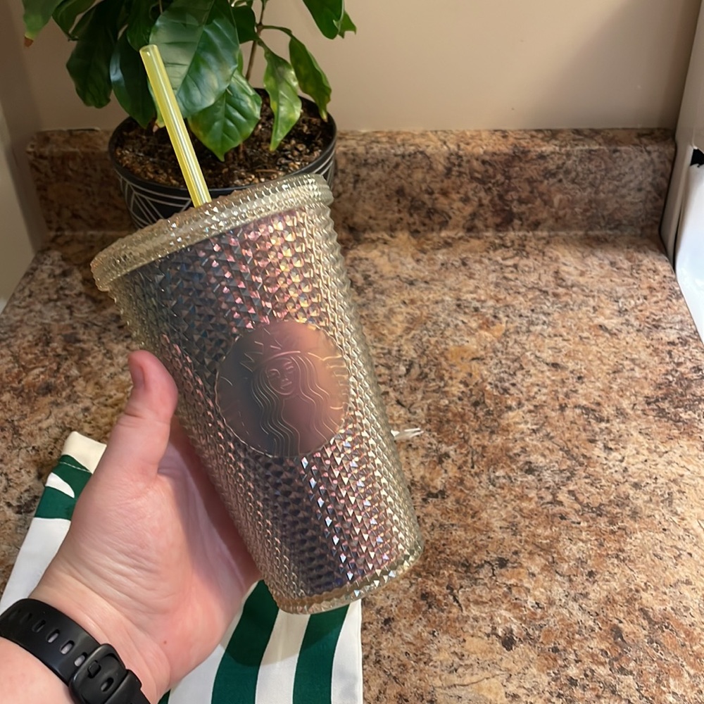 Starbucks Thailand Sunrise Bling Grande Studded Tumbler